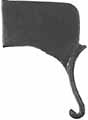 Trigger Only, French Type 'C' Trade Fusil, wax cast steel